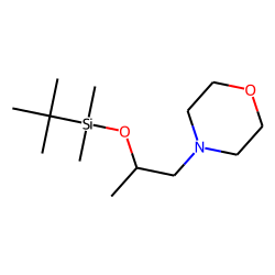 1-Morpholinopropan-2-ol, tert-butyldimethylsilyl ether