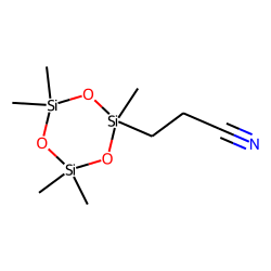 2,2,4,4,6-pentamethyl-6-(2-cyanoethyl)-[1,3,5,2,4,6]cyclotrisiloxane