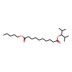 Sebacic acid, 2,4-dimethylpent-3-yl pentyl ester