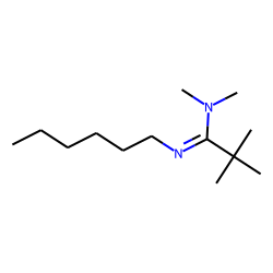 N,N-Dimethyl-N'-hexyl-pivalamidine
