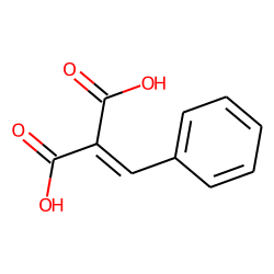 Propanedioic acid, (phenylmethylene)-