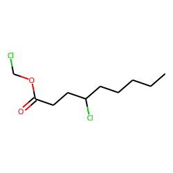 Chloromethyl 4-chlorononanoate