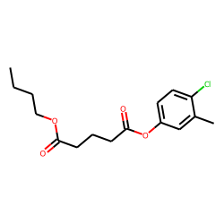 Glutaric acid, butyl 4-chloro-3-methylphenyl ester