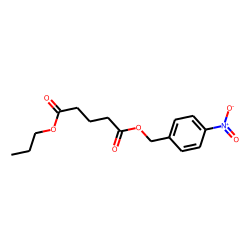 Glutaric acid, 4-nitrobenzyl propyl ester