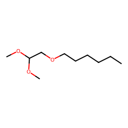 2-Hexoxy acetaldehyde dimethyl acetal