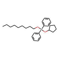 Silane, diphenylcyclopentyloxynonyloxy-