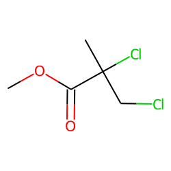 Propionic acid, 2,3-dichloro-2-methyl-, methyl ester