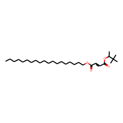 Fumaric acid, 3,3-dimethylbut-2-yl nonadecyl ester