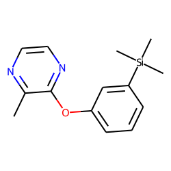 2-(M-trimethylsilylphenoxy)-3-methyl pyrazine