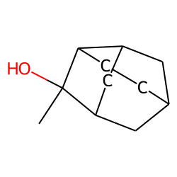 2-endo -Hydroxy-2-exo -methylprotoadamantane