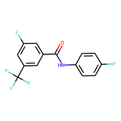 3-Fluoro-5-trifluoromethylbenzamide, N-(4-fluorophenyl)-