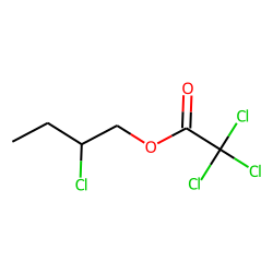 2-chlorobutyl trichloroacetate