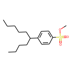 Benzenesulphonic acid, 4-(5-decyl)-, methyl ester