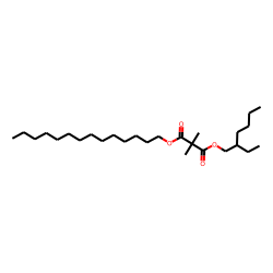 Dimethylmalonic acid, 2-ethylhexyl tetradecyl ester