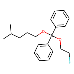 Silane, diphenyl(2-fluoroethoxy)isohexyloxy-