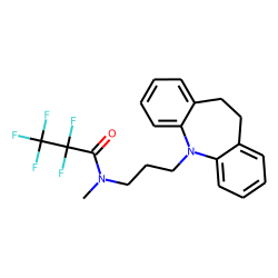Desipramine, N-pentafluoropropionyl-