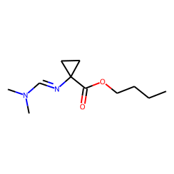 1-Aminocyclopropanecarboxylic acid, N-dimethylaminomethylene-, butyl ester