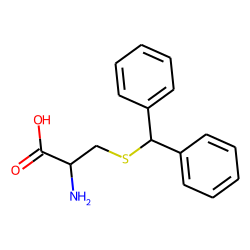 Cysteine, s-(diphenylmethyl)-l-