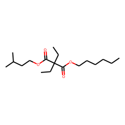Diethylmalonic acid, hexyl 3-methylbutyl ester