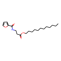 «beta»-Alanine, N-(2-furoyl)-, dodecyl ester