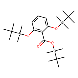 2,6-Dihydroxybenzoic acid, bis(tert-butyldimethylsilyl) ether, tert-butyldimethylsilyl ester