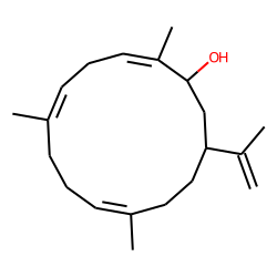 (1R,3S)-cembra-4,7,11,15-tetraen-3-ol