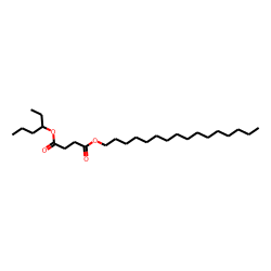 Succinic acid, hexadecyl 3-hexyl ester