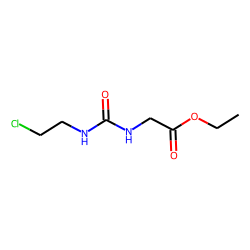 Glycine, n-[(2-chloroethyl )carbamoyl]-, ethyl ester