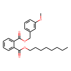 Phthalic acid, 3-methoxybenzyl octyl ester