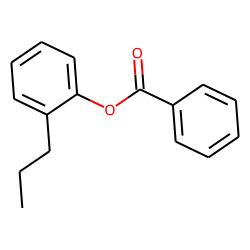 Benzoic acid, 2-propylphenyl ester