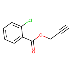 2-Chlorobenzoic acid, propargyl ester
