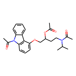 Carazolol, acetylated