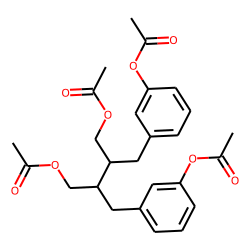 (2R,3R)-2,3-Bis[(3-(acetyl)oxyphenyl)methyl]butane-1,4-diol, diacetate