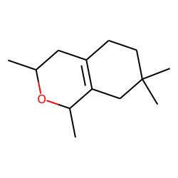 2-Oxabicyclo [4,4,0] dec-9-ene-1,3,7,7-tetramethyl