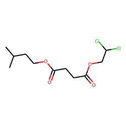 Succinic acid, 2,2-dichloroethyl 3-methylbutyl ester