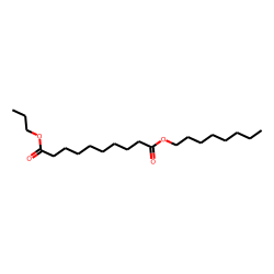 Sebacic acid, octyl propyl ester