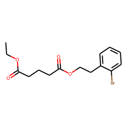 Glutaric acid, 2-(2-bromophenyl)ethyl ethyl ester