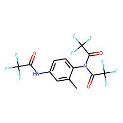 2-Methylbenzene-1,4-diamine, tris(trifluoroacetyl)-, isomer 1
