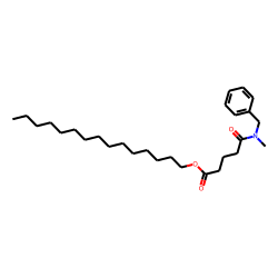 Glutaric acid, monoamide, N-methyl-N-benzyl-, pentadecyl ester