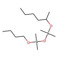 Silane, dimethyl(dimethyl(2-hexyloxy)silyloxy)butoxy-