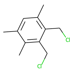 1,2,4-Trimethyl-5,6-bis(chloromethyl)benzene