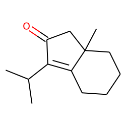 1H-2-Indenone,2,4,5,6,7,7a-hexahydro-3-(1-methylethyl)-7a-methyl