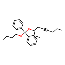 Silane, diphenylbutoxy(non-5-yn-3-yloxy)-