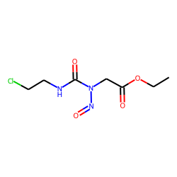 Glycine, n-[(2-chloroethyl)carbamoyl]-n-nitroso-, ethyl ester