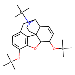 Normorphine, N-trimethylsilyl-, bis(trimethylsilyl) ether