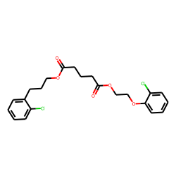 Glutaric acid, di(2-(2-chlorophenoxy)ethyl) ester