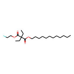 Diethylmalonic acid, dodecyl 2-fluoroethyl ester