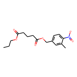 Glutaric acid, 3-methyl-4-nitrobenzyl propyl ester