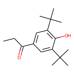 2,6-Bis(1,1-dimethylethyl)-4-(1-oxopropyl)phenol
