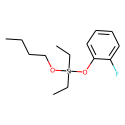 Silane, diethylbutoxy(2-fluorophenoxy)-